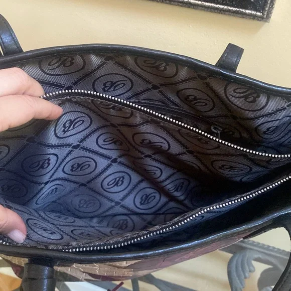 Brighton F463809 Shoulder Tote bag with Roses - Picture 6 of 13